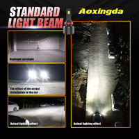 H11 65W 16000 Lumens Lampu LED Ekstrim Terang untuk Lampu Depan Mobil 9005 9006 H10 HB3 HB4 H4 H7 9004 9007 H13