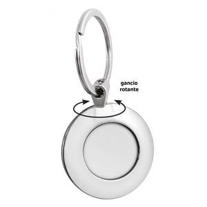 Llavero Redondo Hueco de Metal de 25 mm para Llaves y Accesorios - Product Image 2