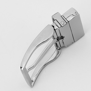 3.5CM Gesper Sabuk Bolak-balik Pria Pin Emas Perak Putar Klip Sederhana Gesper Pin Reversibel untuk Sabuk Kulit - Product Image 4