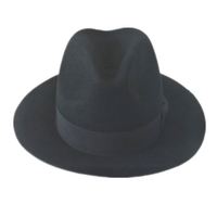 Chapeau Fedora Classique Michael Jackson en Feutre de Laine pour Homme, Tailles Multiples Personnalisées (y compris XL), Idéal Printemps, Automne, Hiver 2026