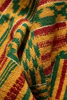 Serviette de cuisine ethnique Kente Rhythm, style africain occidental, en coton, pour une décoration vibrante