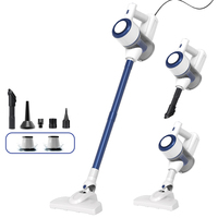 Aspirateur à main filaire 600W avec fonction soufflage, aspiration puissante pour l'entretien des sols et des animaux domestiques