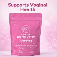 Fabricant OEM de suppléments nutritionnels personnalisés : 60 gommes probiotiques pour femmes, équilibre de la flore lactique, marque privée