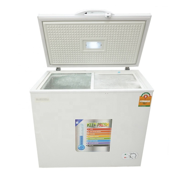 200l Deep Freezer Subzero 50 Degree Seafood Refrigerators Cryogenic Freezer for Tuna and Salmon Flesh Meat Refrigerator