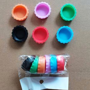 6Pcs Cheap Reusable Silicone <b>Beer</b> Saver Bottle Soda Cola <b>Cap</b> Wine Protective Stopper Beverage Lid - Product Image 3