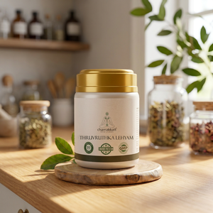 Pommade Chamakkatt Thrivruthka Lehyam 500g, soin nourrissant pour la santé, certifiée ISO, durée de conservation de 2 ans - Product Image 2