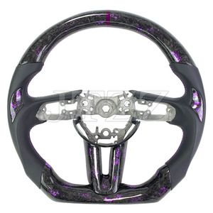 Para Mazda 3 6 <span class=keywords><strong>CX3</strong></span> CX4 CX5 volante de fibra de carbono de cuero deportivo 2019 <span class=keywords><strong>2020</strong></span> 2021 2022 2023 2024 2025 accesorios de coche - Product Image 1