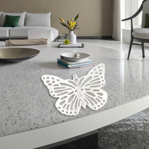 Tùy Chỉnh Kim Loại Thép Không Gỉ Tường Nghệ Thuật Nhà Sản Xuất Laser Cut Brass Bướm Trang Trí Treo Tường Nghệ Thuật Trang Trí Nội Thất Handmade - Product Image 3