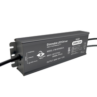 Venta caliente ETL DALI2 Aprobado Venta caliente PF> 0,98 DALI-2 y Push Dimmable 24V 300W Controlador LED de voltaje constante