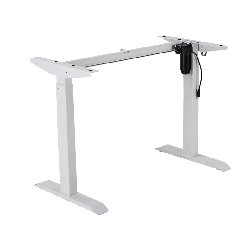 Fornitori di fabbrica mobili altezza regolabile ergonomico elettrico sollevamento Sit stand tavolo gamba in piedi scrivania ufficio