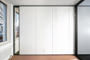 Parete Divisoria Modulare per Ufficio Personalizzabile, Facile Installazione, Pannello in Acciaio, Privacy, Isolamento Acustico Efficiente, Separatore per Ambienti - Product Image 6