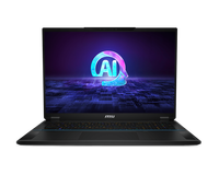 Nouveau laptop original MSI Stealth 18 AI Studio A1VHG-015CN avec ordinateur portable 3840*2400 Ultra 9 4080GPU RAM 2*16GB SSD 2TB laptop de jeu