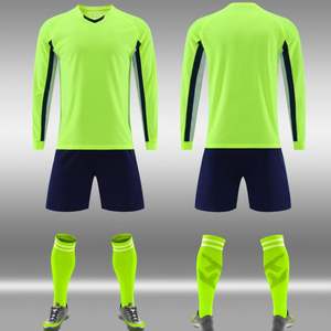 LJ personalizado de alta calidad uniforme de fútbol hombre sublimación uniforme de fútbol personalizado equipo de fútbol Jersey niños adultos camisetas de fútbol - Product Image 2