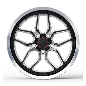 Rines Forjados para Auto, Negros Fresados, 17x7J ET 13 PCD 5 x 120.65 CB 70.3, Rines de Alto Rendimiento para Chevy SS Sedan 2015 - Product Image 2