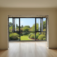 Ventanas Insonorizadas de Aleación de Aluminio Deyu Personalizadas para Villas, Balcón Moderno con Apertura Automática, Garantía de Alta Gama de 3 Años