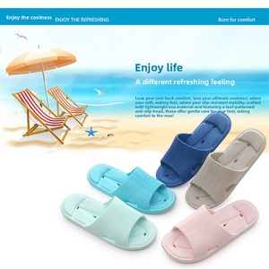 รองเท้าห้องน้ำแบบเปิดนิ้วเท้าสำหรับทุกฤดูกาล EVA Ultra Light รองเท้าชายหาดและใช้ในบ้าน พื้นรองเท้านุ่ม ไม่มีกลิ่น S096 - Product Image 2