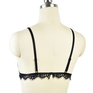 蕾丝三角文胸高品质透明软杯文胸女性感蕾丝文胸女士文胸 - Product Image 6