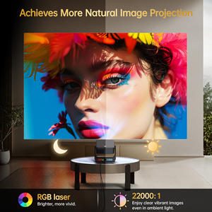 Proiettore OEM ATV Certificato Google <span class=keywords><strong>Full</strong></span> <span class=keywords><strong>HD</strong></span> Ottica Diretta 1200 ANSI Lumen Alta Qualità 4K LED Proiettore Portatile Android <span class=keywords><strong>TV</strong></span> - Product Image 5