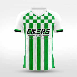 Maillot de football pour homme de qualité supérieure, 100 % polyester, impression par sublimation, séchage rapide, respirant, antibactérien, évacuation de l'humidité, personnalisable OEM - Product Image 3