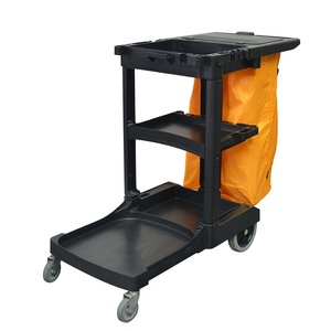 다기능 호텔 하우스 청소 트롤리 카트 PP 플라스틱 굿맨 - Product Image 3