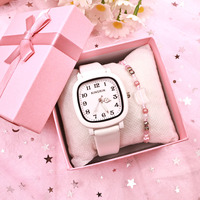 Montre numérique créative et élégante pour femme, style décontracté et tendance, montre sport à quartz pour fille, vente en gros 2025