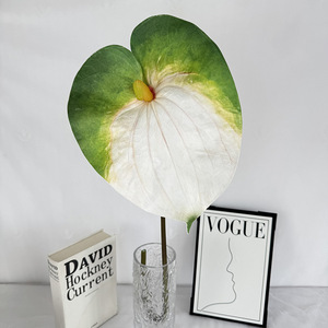 Meiyu Craft Flower Factory - Bouquet d'Anthurium Artificiel en Soie Mixte Haut de Gamme pour Mariage et Décoration Intérieure - Product Image 4