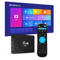 Boîte TV intelligente X98H Pro 2024, dernière version, Allwinner H618, double Wifi 6, 2/4/16/32/64 Go, Android 12, boîte TV Android