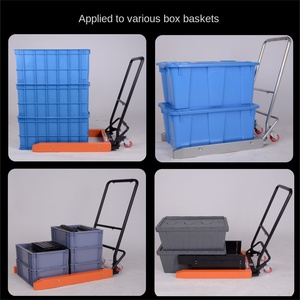 Carrello per <span class=keywords><strong>Trasporto</strong></span> Container a Prezzo di Fabbrica, Carrello Manuale Mini per Scatole Ribaltabili, Trolley per <span class=keywords><strong>Trasporto</strong></span> - Product Image 4