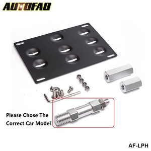 <span class=keywords><strong>Soporte</strong></span> de montaje de placa de matrícula Gancho de <span class=keywords><strong>remolque</strong></span> del parachoques delantero AF-LPH - Product Image 3