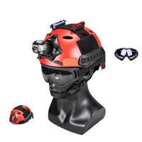 Casques de sécurité en PE ou en aramide rouge pour casques tactiques en kevlar, casques tactiques balistiques, produits de sécurité