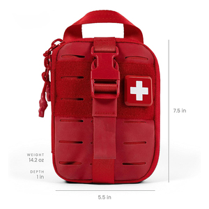 <span class=keywords><strong>Kit</strong></span> de Herramientas de Supervivencia Profesional de Emergencia, <span class=keywords><strong>Kit</strong></span> de Primeros Auxilios con Sistema IFAK, Bolsa Compatible con Molle para Camping y Senderismo - Product Image 2