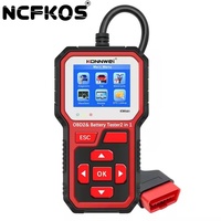 NCFKOS Automotive Scanner 2IN1 KW681 OBD2 12V Car Battery Tester Support Car Diagnostic Scanner