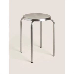 <span class=keywords><strong>Chaise</strong></span> de salle à manger en acier inoxydable de <span class=keywords><strong>style</strong></span> industriel minimaliste avec dossier, <span class=keywords><strong>chaise</strong></span> de mariage d'extérieur haut de gamme résistante, vente en gros - Product Image 5