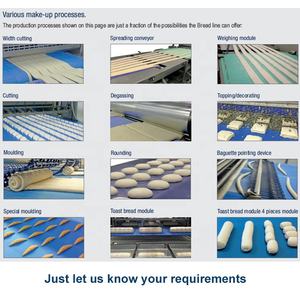 Línea de producción automática de pan tostado francés, Baguette, <span class=keywords><strong>planta</strong></span> de panadería, uso de fábrica - Product Image 2