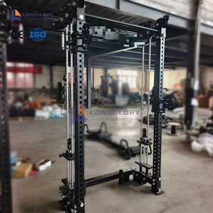 Máquina <span class=keywords><strong>de</strong></span> <span class=keywords><strong>Gimnasio</strong></span> Multifuncional a <span class=keywords><strong>Precio</strong></span> <span class=keywords><strong>de</strong></span> Fábrica con Cruce <span class=keywords><strong>de</strong></span> Poleas <span class=keywords><strong>para</strong></span> Pared y Soporte <span class=keywords><strong>para</strong></span> Sentadillas con Doble Polea - Product Image 3