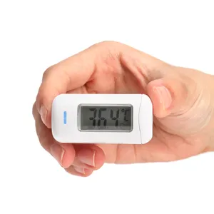 Termometer inframerah Digital non-kontak medis Logo kustom termometer infra merah klinis elektronik dahi