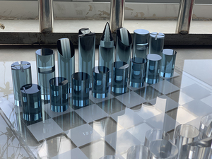 Bàn Cờ Acrylic Sang Trọng Bàn Cờ Lucite Hiện Đại Bộ Trò Chơi Cờ Vua Bộ Bàn Cờ Acrylic Cho Gia Đình - Product Image 5