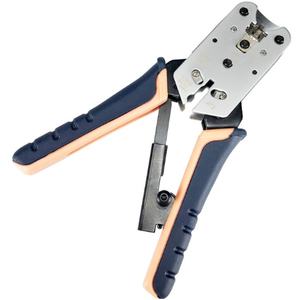 <span class=keywords><strong>Pince</strong></span> à fil en alliage de zinc à tête en cristal 8P, coupe, dénudage et pressage de fil sans effort, à usage unique - Product Image 3