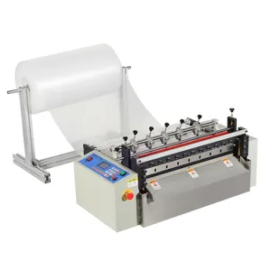 Máquina de corte Máquina de corte do rolo do tecido do PVC Membrana do PE Rolo de folha de cobre níquel para máquina de corte
