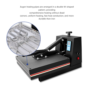 <span class=keywords><strong>Presse</strong></span> à Transfert Thermique Numérique 38x38 à Plateau Plat Semi-Automatique Manuelle <span class=keywords><strong>pour</strong></span> Vêtements et Flocage - Product Image 3