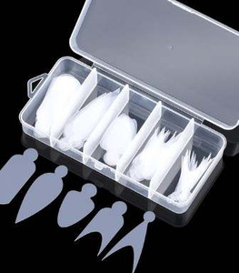 Autocollant de moule double pour <span class=keywords><strong>ongles</strong></span> Autocollants réutilisables en silicone pour manucure française pour extension de <span class=keywords><strong>gel</strong></span> pour <span class=keywords><strong>ongles</strong></span> Outils de construction rapide - Product Image 6