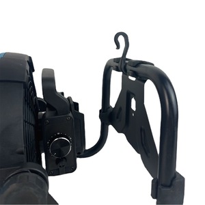 Ventilateur à batterie au lithium DFS01, alimentation CC, tête oscillante à 8 caractères, pour usage extérieur et camping - Product Image 2