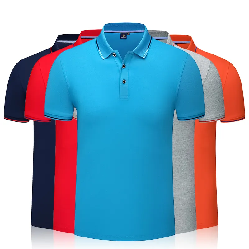 Polo manches courtes pour hommes, à col, décontracté, d'athlétisme, personnalisé, vente en gros,