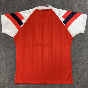 Maillot rétro Arsenal 92-94 personnalisable, rouge, toutes saisons, avec patch, tenue de football, pour des clients satisfaits, uniforme de football - Product Image 2
