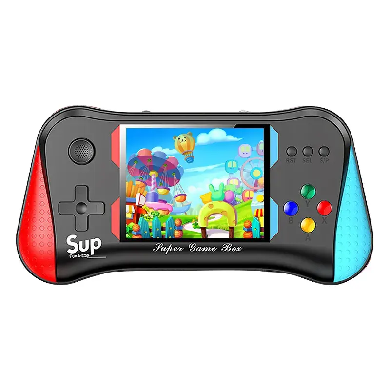 JXD – Console De Jeux Portable 5,1 Pouces – 4000 Jeux Rétro Intégrés – 8 Go – émulateurs Multiples – MP3/MP4 – Sortie AV – Cadeau Voyage