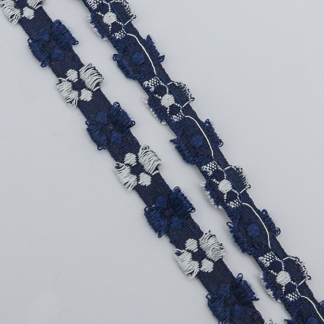 Bleu océan [1 cm * 10 yards]