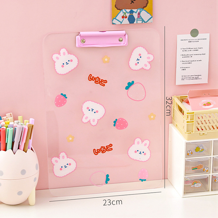 acrylic clipboards2-Clip color random