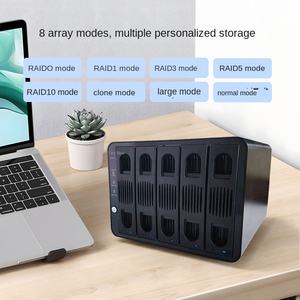 Fire Blue (Hoodblue) DS5030 penutup Hard Disk Internal lima-Disk RAID kapasitas 2TB SATA 3.0 Port ekspansi USB untuk Server - Product Image 4