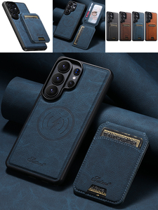 Custodia per telefono con supporto magnetico e porta carte in PU effetto litchi, personalizzabile OEM/ODM, direttamente dalla fabbrica, compatibile con la serie Samsung - Product Image 4