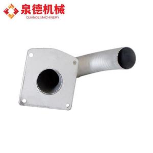 Tuyau d'échappement silencieux à raccord court en acier inoxydable PQGD-CXZ51L compatible avec les modèles de voitures Isuzu Euro 3 pour camions malaxeurs - Product Image 3